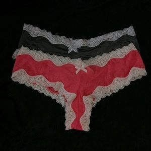 Victoria Secrets Cheeky Panties - Lg